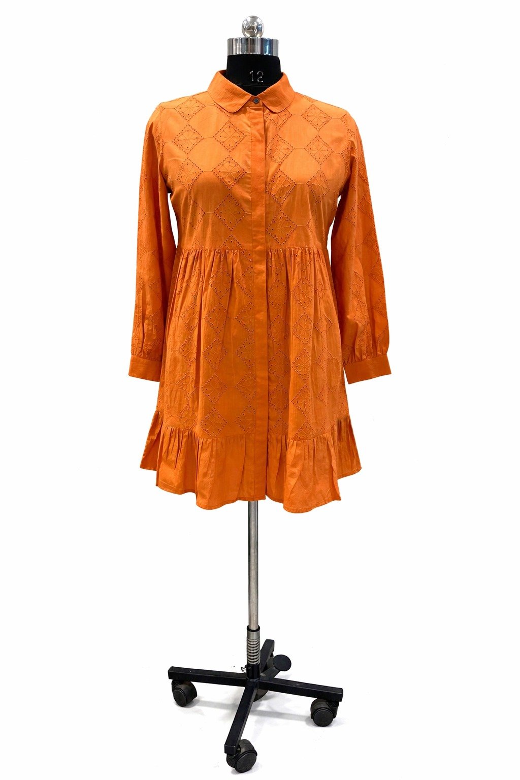 Embroidered linen resort cover-up apparel manufacturer